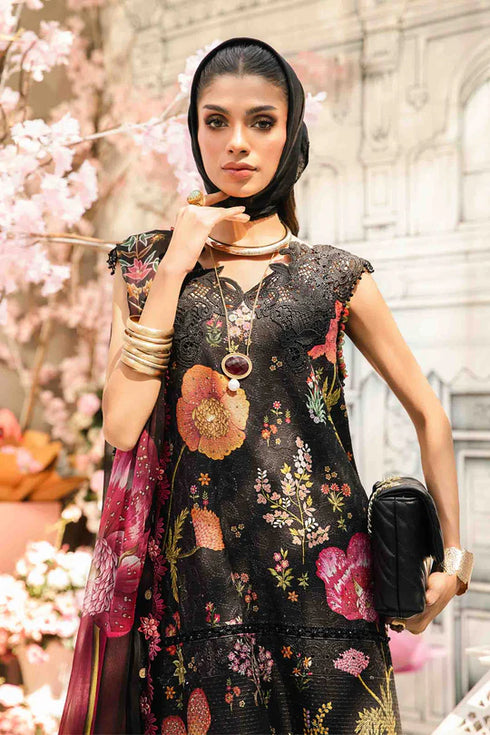 Maria B Printed Lawn Suit MPT-2607-B