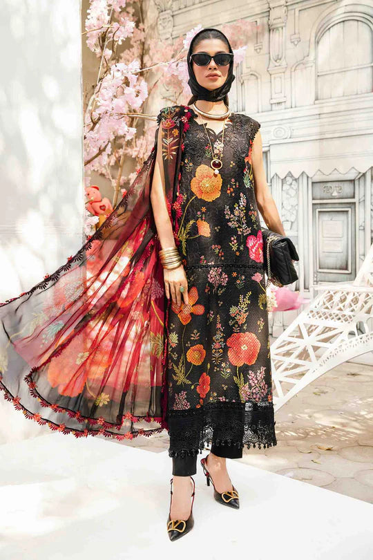 Maria B Printed Lawn Suit MPT-2607-B