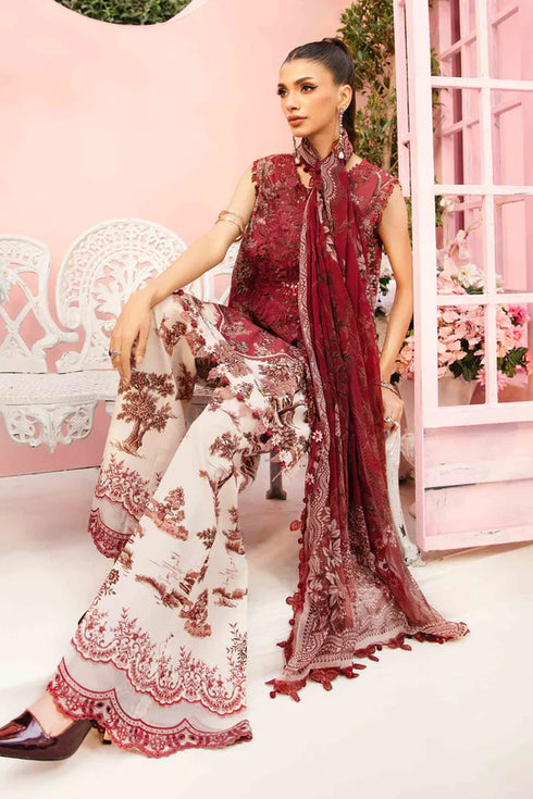 Maria B Printed Lawn Suit MPT-2608-A
