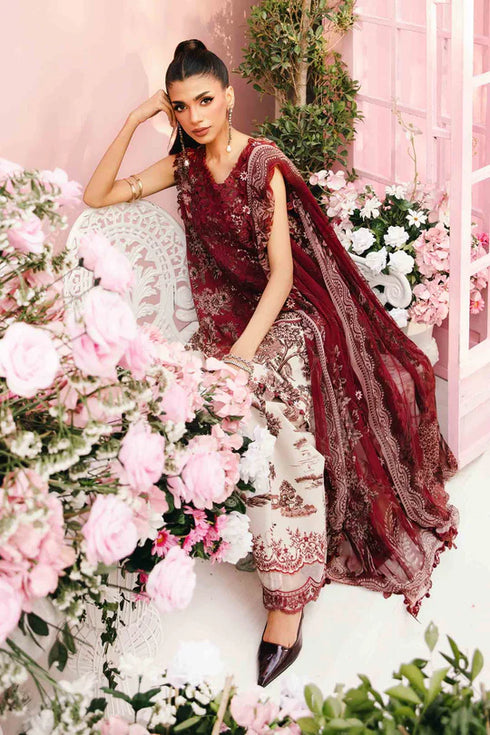 Maria B Printed Lawn Suit MPT-2608-A