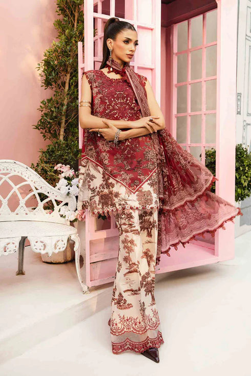 Maria B Printed Lawn Suit MPT-2608-A