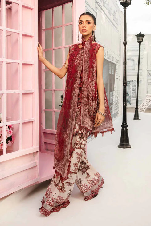 Maria B Printed Lawn Suit MPT-2608-A