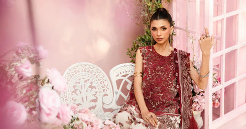 Maria B Printed Lawn Suit MPT-2608-A