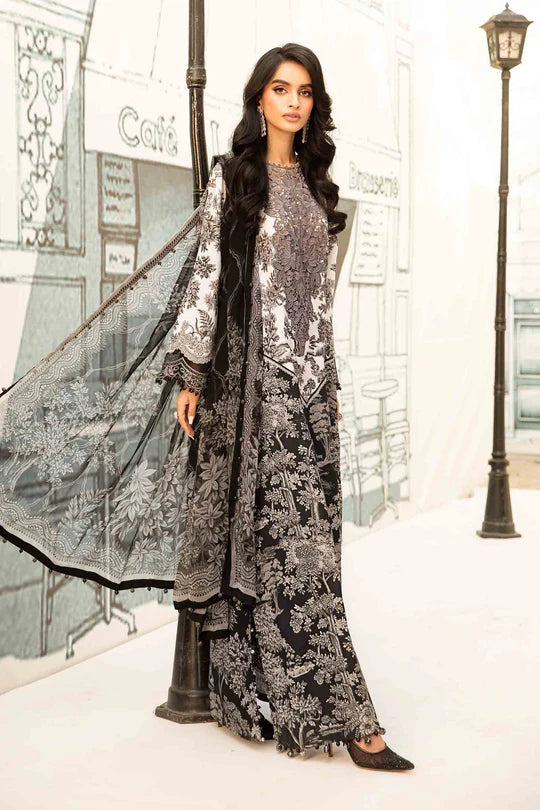 Maria B Printed Lawn Suit MPT-2608-B