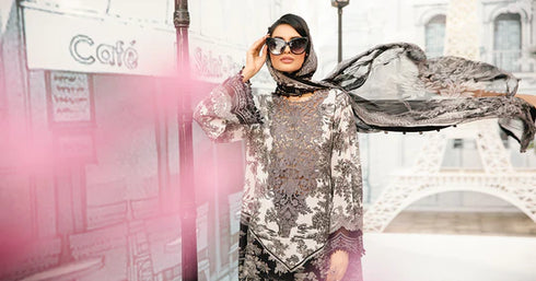 Maria B Printed Lawn Suit MPT-2608-B
