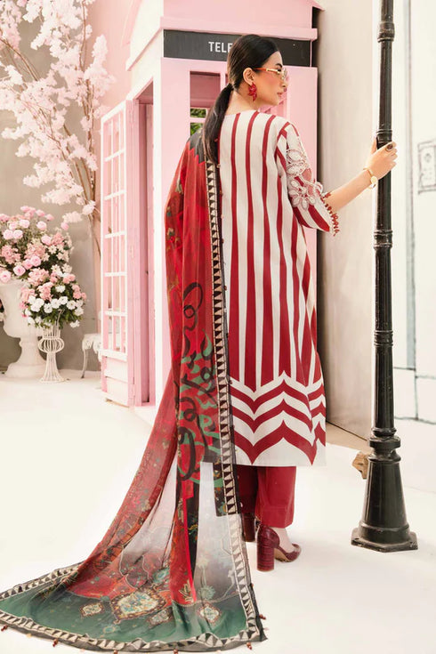 Maria B Printed Lawn Suit MPT-2609-A