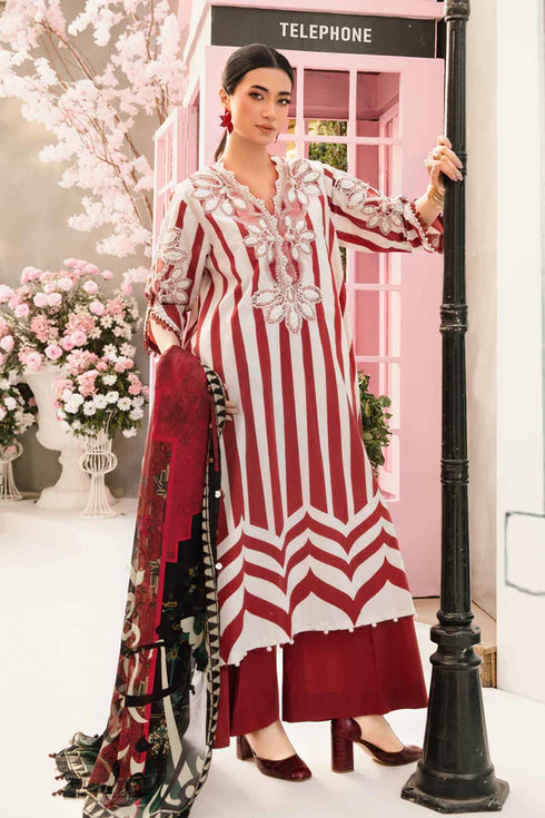 Maria B Printed Lawn Suit MPT-2609-A