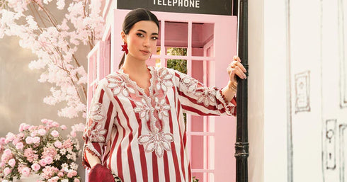 Maria B Printed Lawn Suit MPT-2609-A