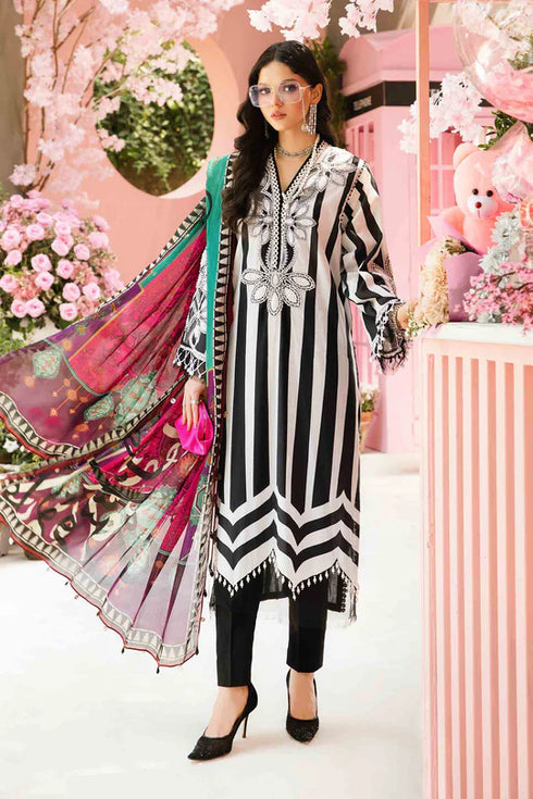 Maria B Printed Lawn Suit MPT-2609-B
