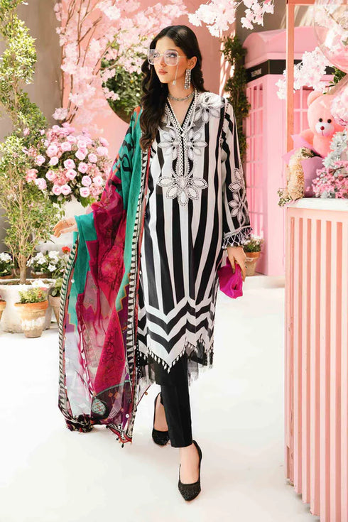 Maria B Printed Lawn Suit MPT-2609-B