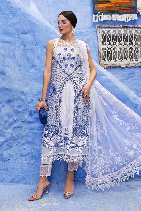Maria B Embroidered Paper Cotton Suit D-2510-A