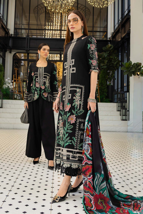 Maria B Embroidered Jacquard Lawn Suit EL-26-11