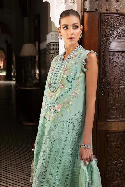 Maria B Embroidered Lawn Suit D-2514-A