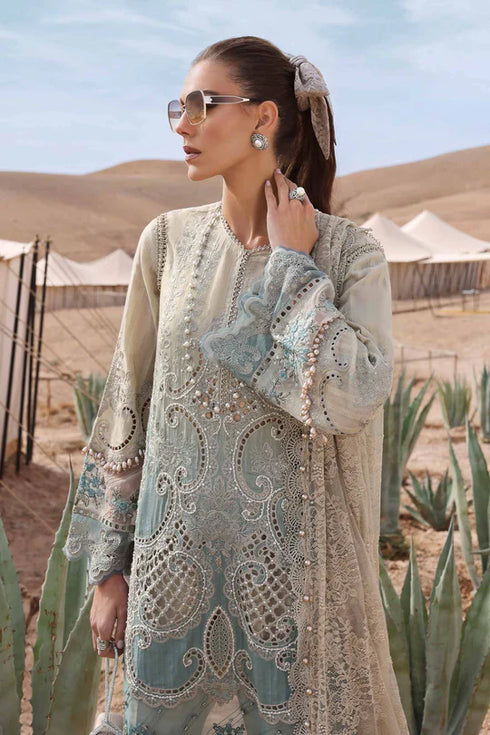 Maria B Embroidered Dobby Lawn Suit D-2515-B