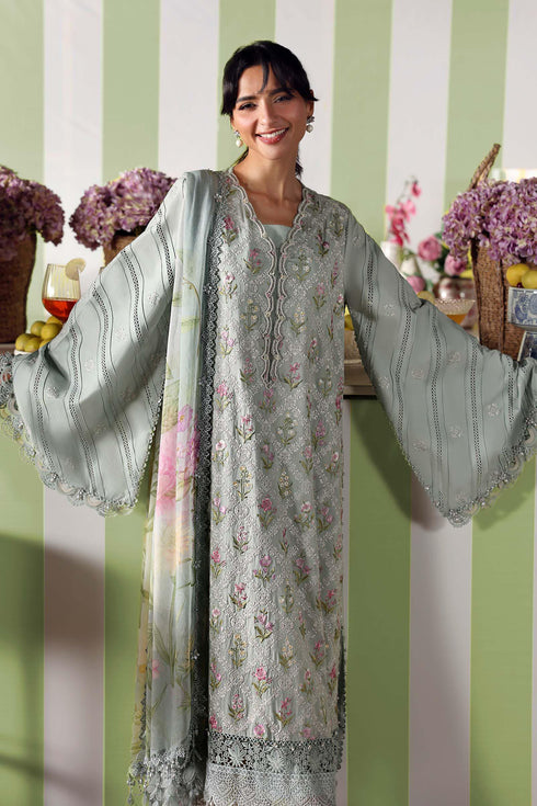 Maria B Embroidered 3PC Lawn Suit MPT-3001-B