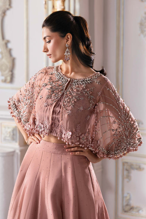 Maria B Embroidered Chiffon Suit BD-3001