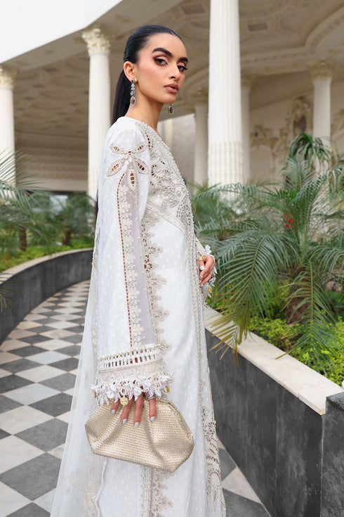 Maria B Embroidered Jacquard Lawn Suit EL-26-01
