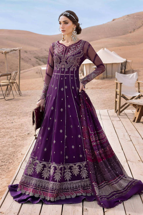 Maria B Embroidered Net Suit D-2507-B