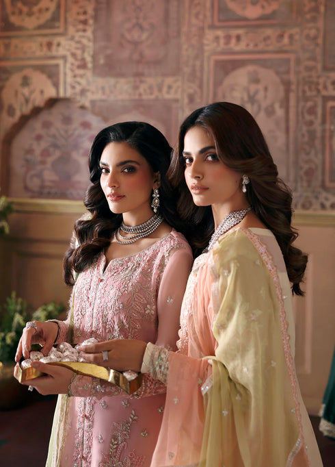 Gulaal Embroidered Sequined Chiffon Suit Fareyah