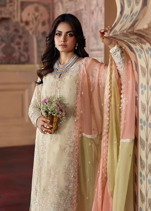 Gulaal Embroidered Sequined Chiffon Suit Fareyah