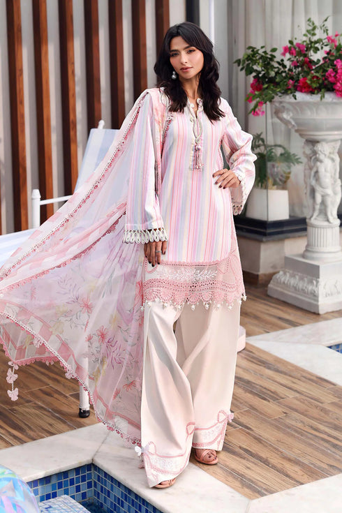 Maria B Embroidered 3PC Jacquard Suit MPT-3002-A