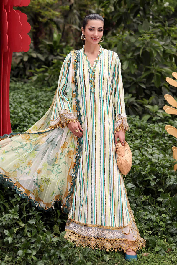 Maria B Embroidered 3PC Suit MPT-3002-B