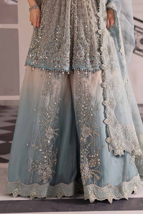 Maria B Embroidered Net Suit BD-3002