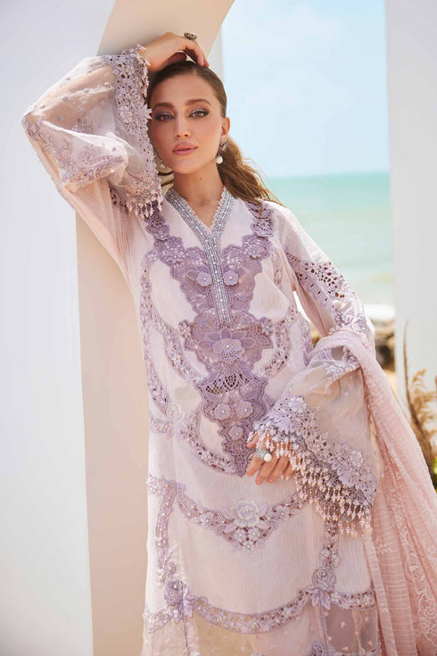 Maria B Embroidered Lawn Suit | EID LAWN-25-02