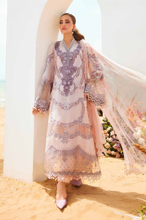 Maria B Embroidered Lawn Suit | EID LAWN-25-02