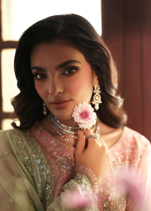 Gulaal Embroidered Sequined Chiffon Suit Layana