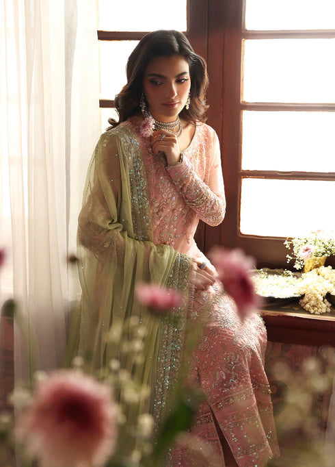 Gulaal Embroidered Sequined Chiffon Suit Layana