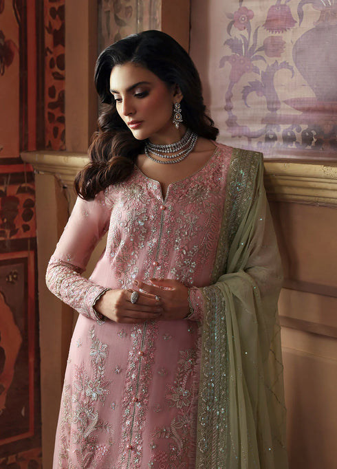 Gulaal Embroidered Sequined Chiffon Suit Layana