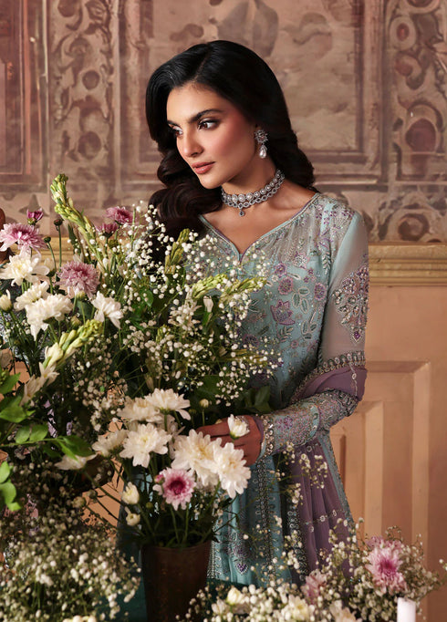 Gulaal Embroidered Sequined Chiffon Suit Delina