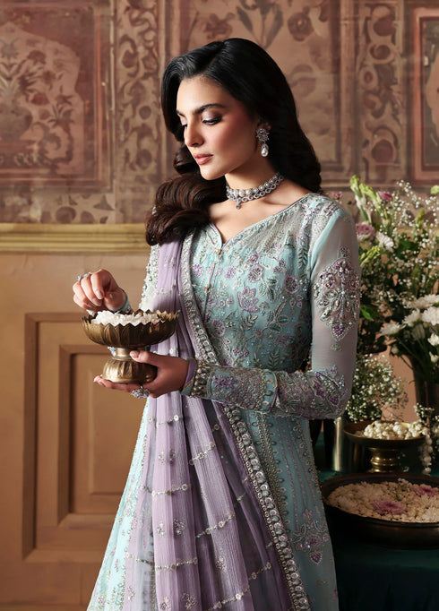 Gulaal Embroidered Sequined Chiffon Suit Delina