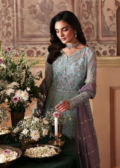 Gulaal Embroidered Sequined Chiffon Suit Delina