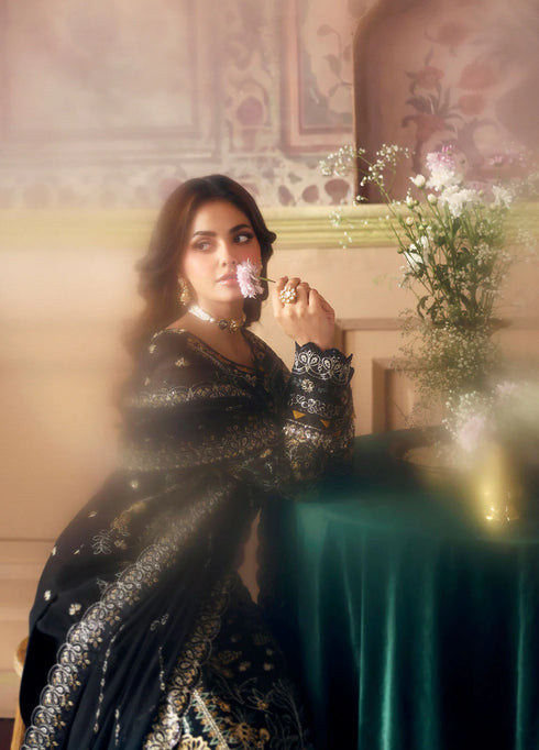 Gulaal Embroidered Sequined Chiffon Suit Deenah