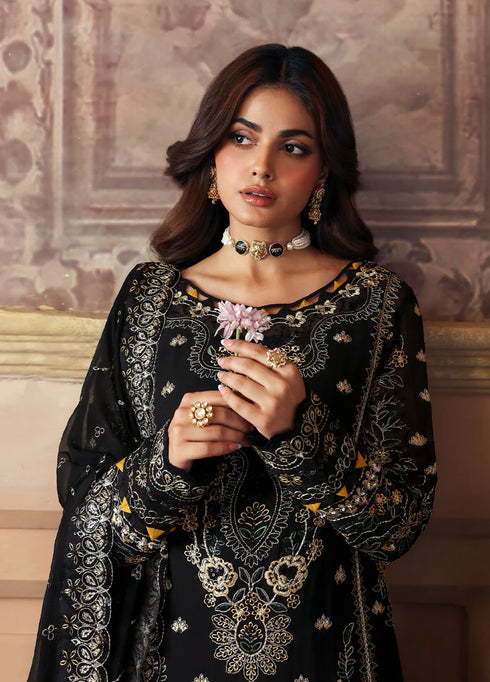 Gulaal Embroidered Sequined Chiffon Suit Deenah