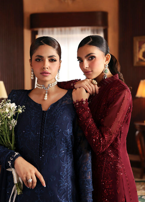 Gulaal Embroidered Sequined Chiffon Suit Leesha