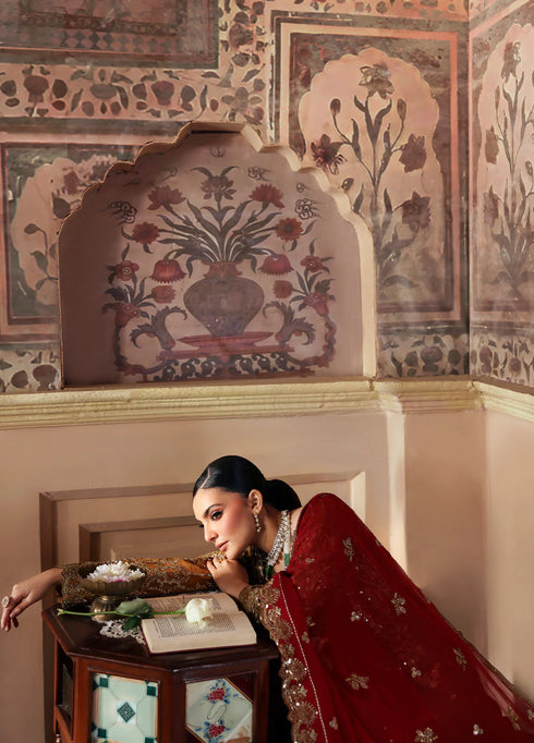 Gulaal Embroidered Sequined Chiffon Suit Dinara