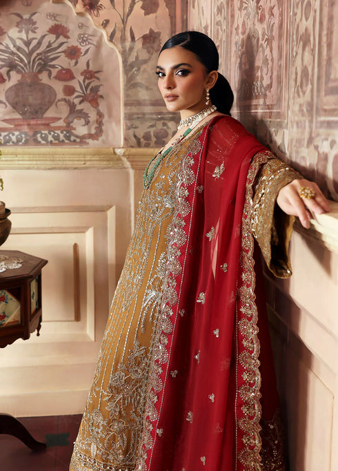 Gulaal Embroidered Sequined Chiffon Suit Dinara