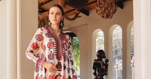 Maria B 3 Piece Embroidered Lawn Suit MPT-2903-A