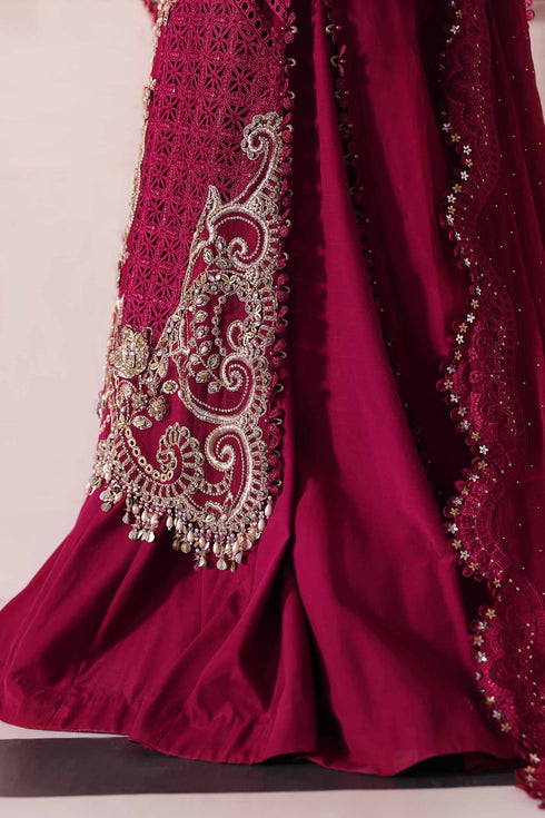 Maria B Embroidered Chiffon Suit BD-3003