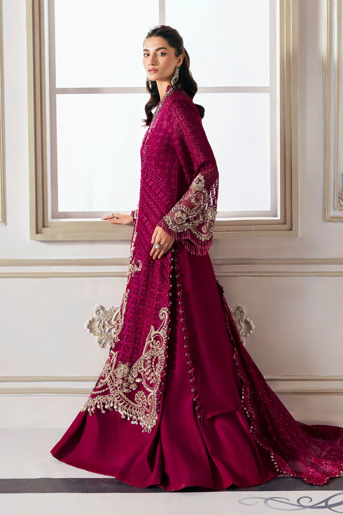 Maria B Embroidered Chiffon Suit BD-3003