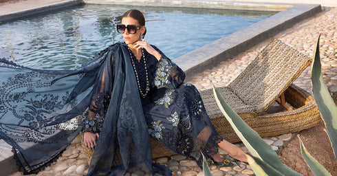 Maria B Printed Lawn Suit D-2504-B