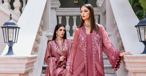 Maria B Embroidered Linen Suit WL-1304