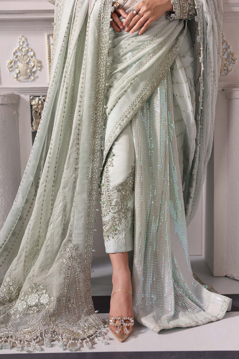 Maria B Embroidered Chiffon Suit BD-3005
