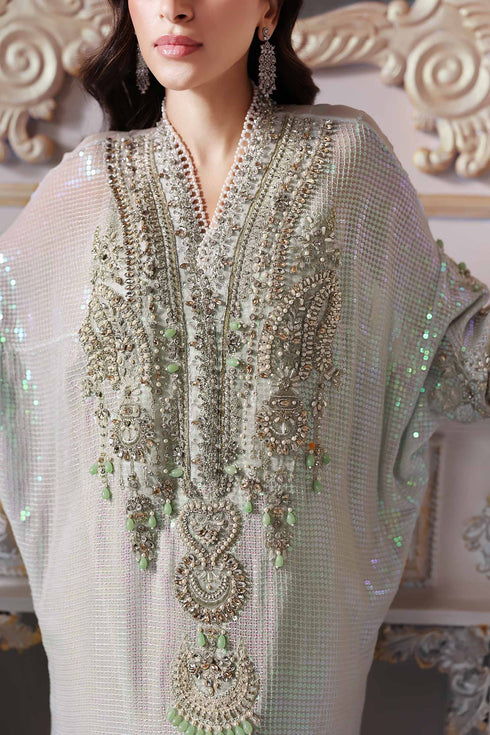 Maria B Embroidered Chiffon Suit BD-3005