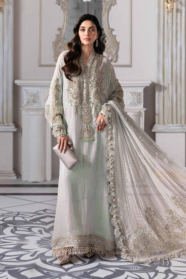 Maria B Embroidered Chiffon Suit BD-3005