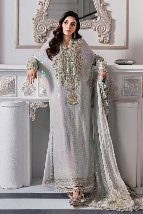 Maria B Embroidered Chiffon Suit BD-3005