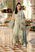 Maria B 3 Piece Embroidered Chiffon Suit MPC-26-105-Pistachio Green